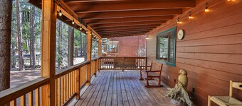 Bear Pine Cabin with Porch & Deck!