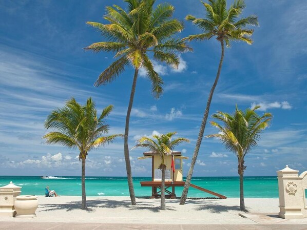 Beach nearby