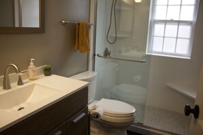 Shower, hair dryer, towels, soap - House in Dogtown walking distance to the Zoo and Restaurants (St. Louis)