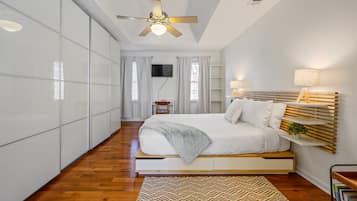 3 soverom, strykejern/-brett, wi-fi og sengetøy