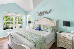 5 bedrooms, iron/ironing board, travel cot, WiFi