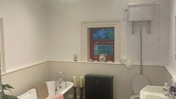 Combined shower/bathtub