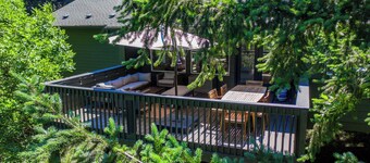 Stylish Mountaintop Treehouse 8 Min from UofO