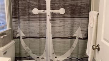 Towels, soap, toilet paper