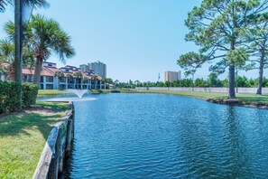Property grounds - ⛵Great Amenities-Ground Floor-Edgewater Golf Villa 1304- Sun and Water⛵ (Panama City Beach)