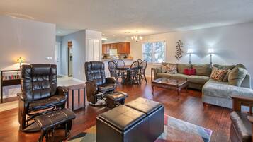 Télévision, cheminée