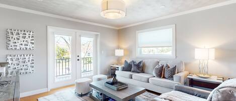 Télévision, table de tennis de table, livres, services de streaming