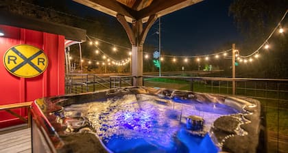 Unique & authentic train depot vacation experience with Free Attraction Tickets
