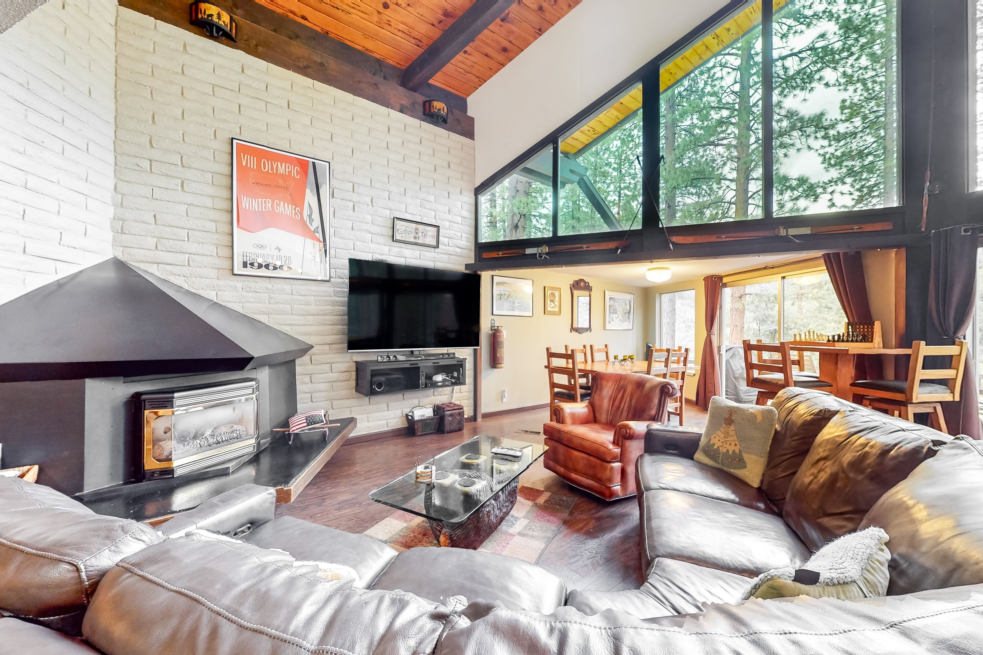 Golf Course View Condo with Gas Grill, Fireplace, and WiFi