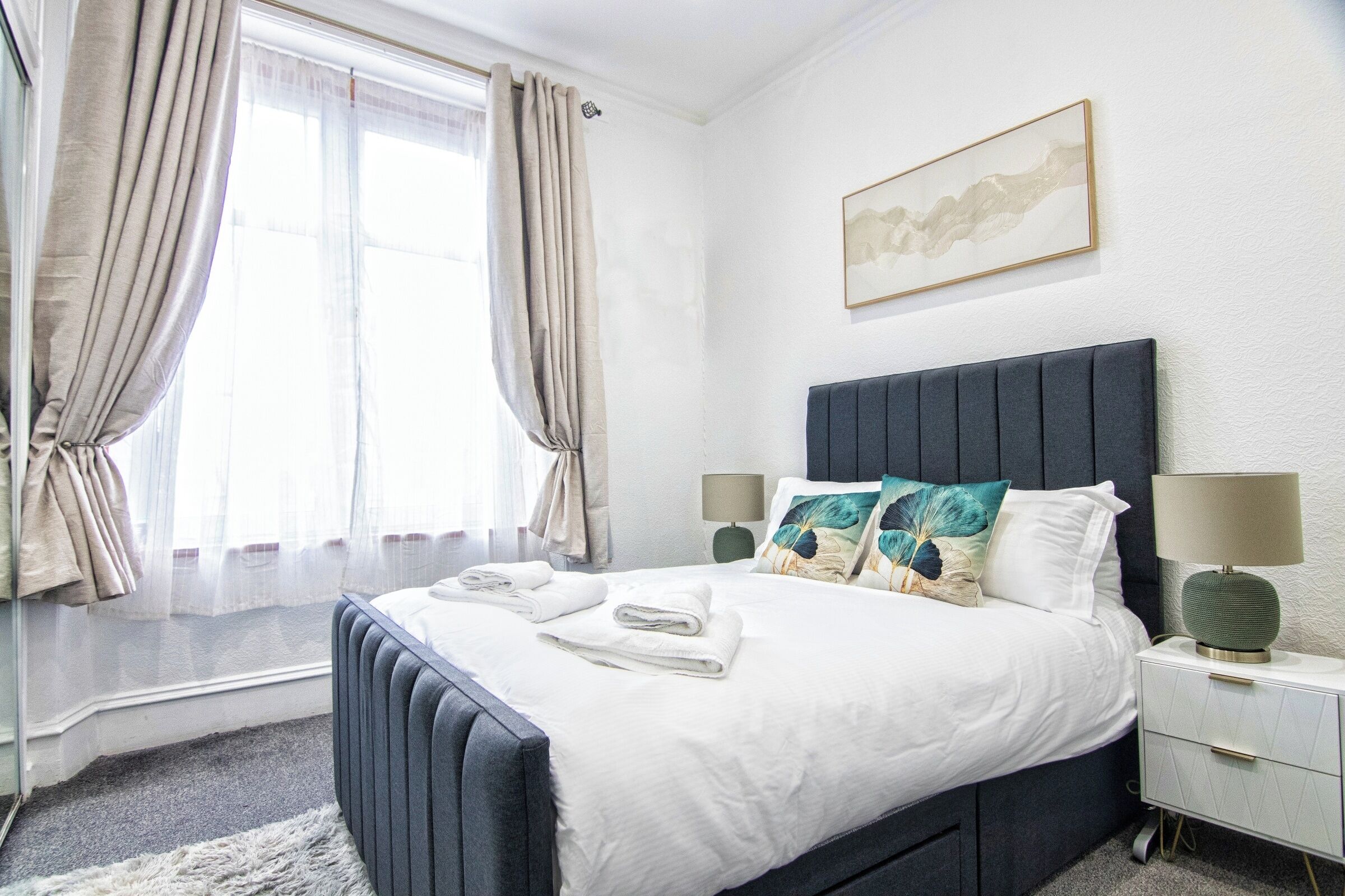 1 soveværelse, skrivebord, strygejern/strygebræt, Wi-Fi