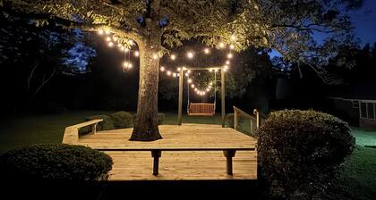 Private 3 Bed, 2 Bath Home on 1 Acre with a Fireplace