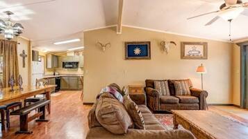 Télévision, cheminée