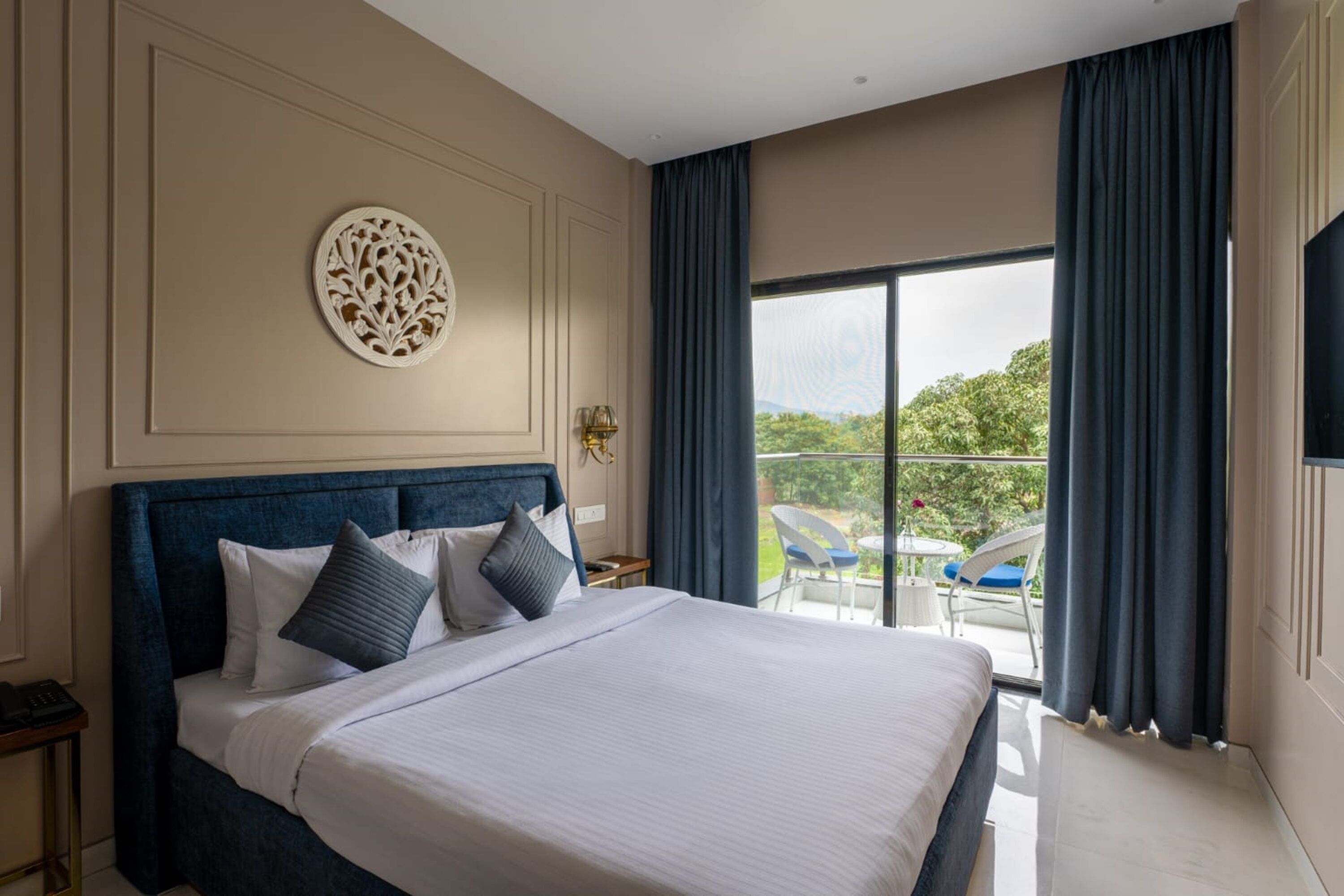 Executive Backyard Room | Skrivebord, blendingsgardiner, strykejern/-brett og wi-fi (inkludert)