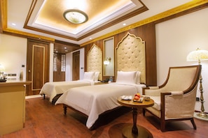 Deluxe Twin Room | Egyptian cotton sheets, premium bedding, pillowtop beds, free minibar - Kaldan Samudhra Palace (Mahabalipuram)