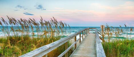 Beach nearby