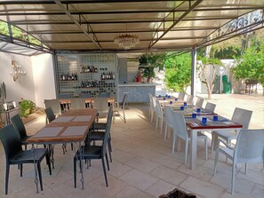 Restauration en plein air