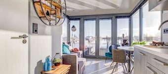 Houseboat in Volendam near Fort Edam