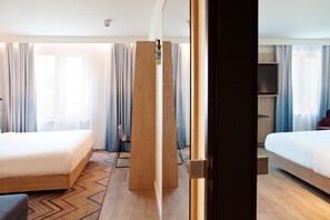 In-room safe, laptop workspace, soundproofing, free cots/infant beds