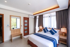 Deluxe Double Room | Premium bedding, memory foam beds, in-room safe, free WiFi - Ayala Ocean View (Gulhi)