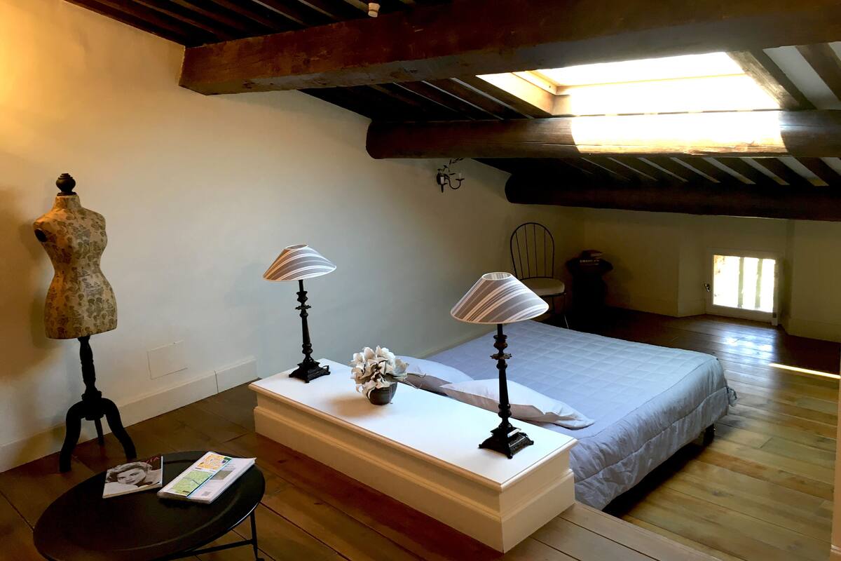 Romantic Double Room | Iron/ironing board (on request), travel cot, free WiFi, bed sheets
