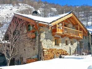 Exterior - Chalet, sauna, balcony, fireplace or stove, parking, tv, 125m², Peisey-Vallandry (Peisey-Nancroix)