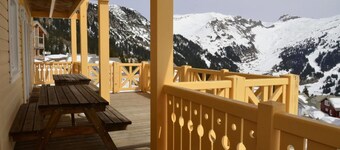 Chalet, terrace, fireplace or stove, tv, 200m², Flaine