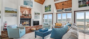 Belle of the Bay | Oyster Bay Waterfront w/ Unobstructed 360° Views, Balcony & Screened Porch