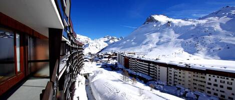 Blick von der Unterkunft