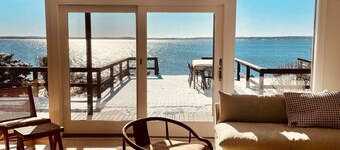 Beachfront Heated Pool Hot Tub Orient Village Modern Dream Home