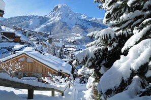 Exterior - 50m from ski slopes, 1st floor, view ski slopes, fitness, swimming pool, sauna, hammam, balcony, tv (Saint-Martin-de-Belleville)