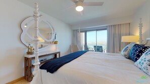 2 bedrooms, iron/ironing board, internet, bed sheets