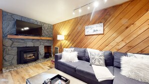 Smart TV, fireplace, offices