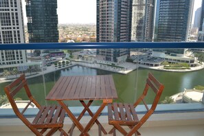 Terrace/patio - DB - Furnished Studio with balcony (Dubai)