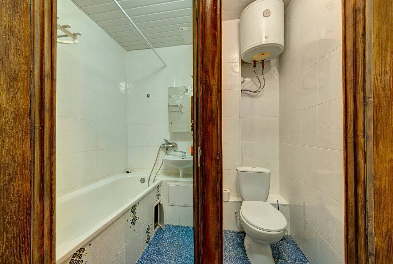 Ensemble douche/baignoire, sèche-cheveux, serviettes fournies, shampoing