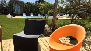 屋外プール、温水プール