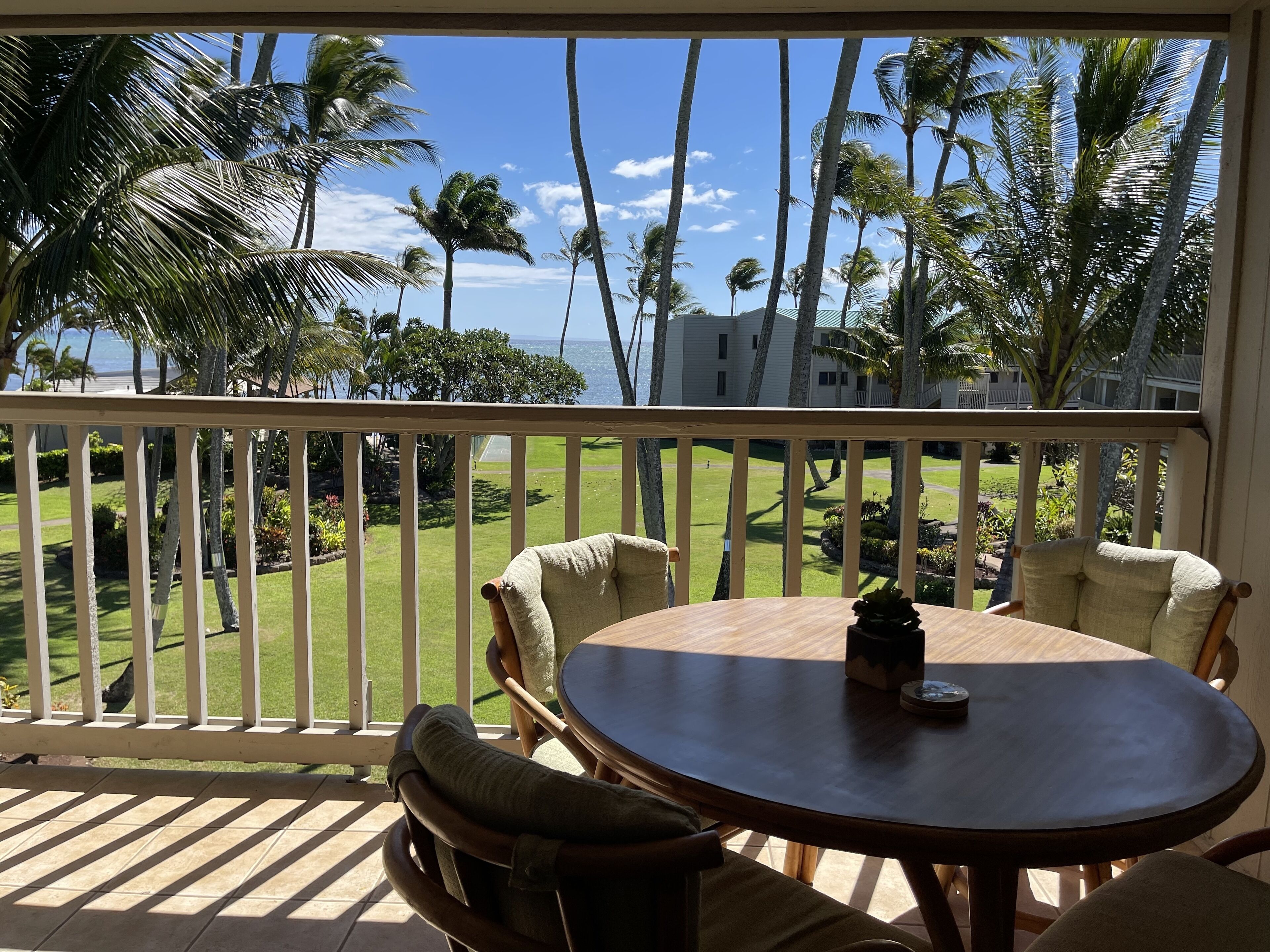 oceanfront condo on the third floor