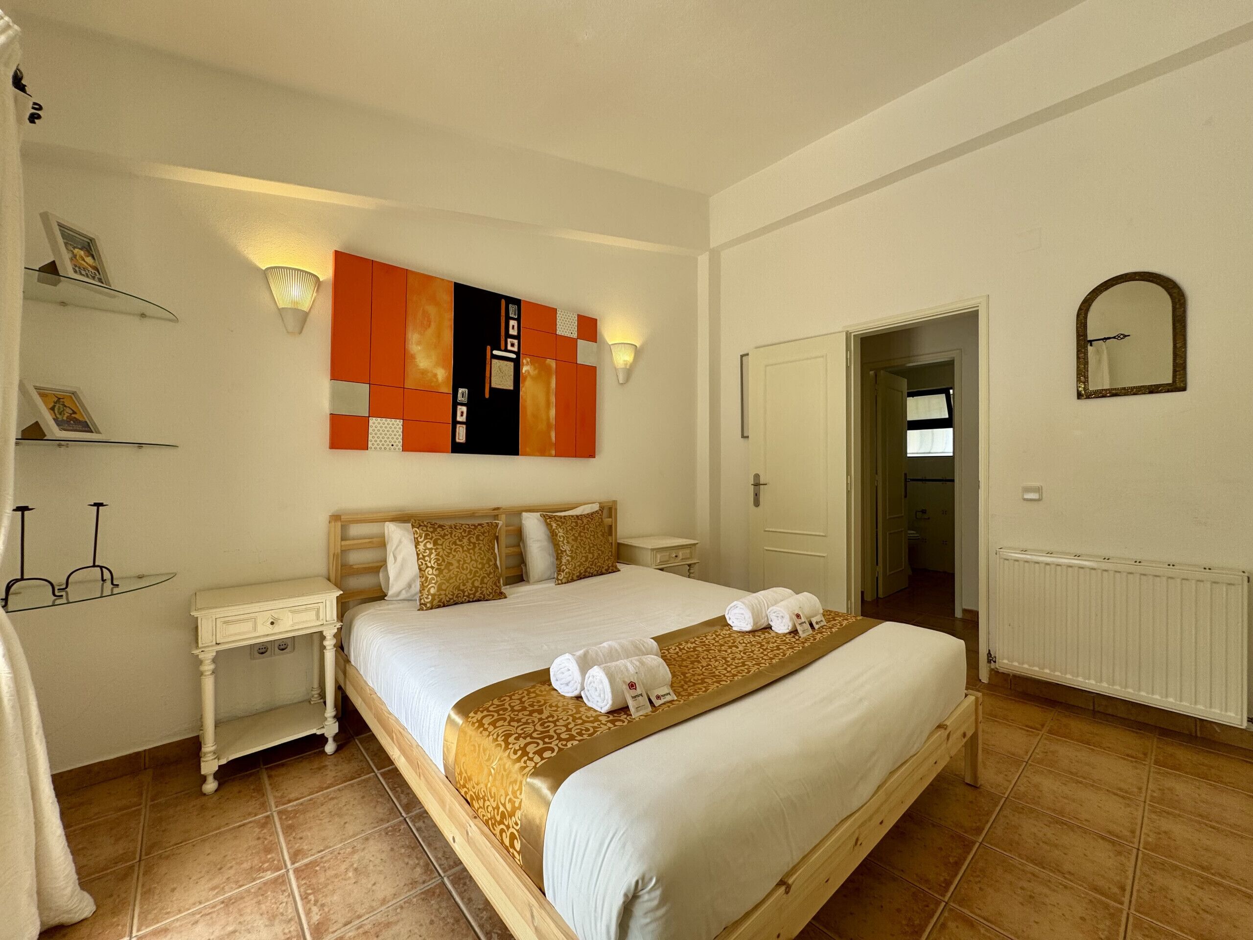 3 bedrooms, iron/ironing board, free WiFi, bed sheets