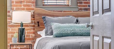 2 chambres, fer et planche Ă repasser, Wi-Fi, draps fournis