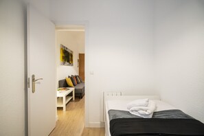 2 bedrooms, iron/ironing board