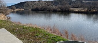 We are located just south of Thermopolis on the Big Horn river