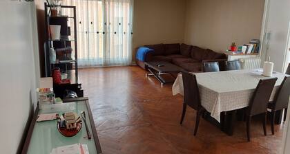 2 bedroom apartment, a kitchen and big living room in Paris 15 Cambronne metro