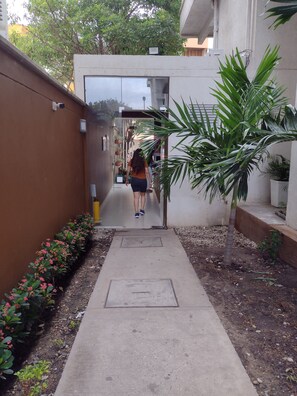 Enceinte de l’hébergement