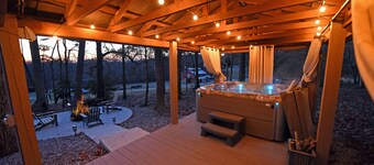 Country Mountain Cabin 2 King Suite Hot Tub