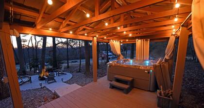 Country Mountain Cabin 2 King Suite Hot Tub
