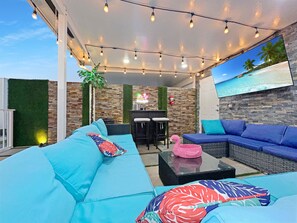 TV, offices - Restful Posturepedic Beds! enjoy Luna Sky! BAR,BBQ (Naranja)