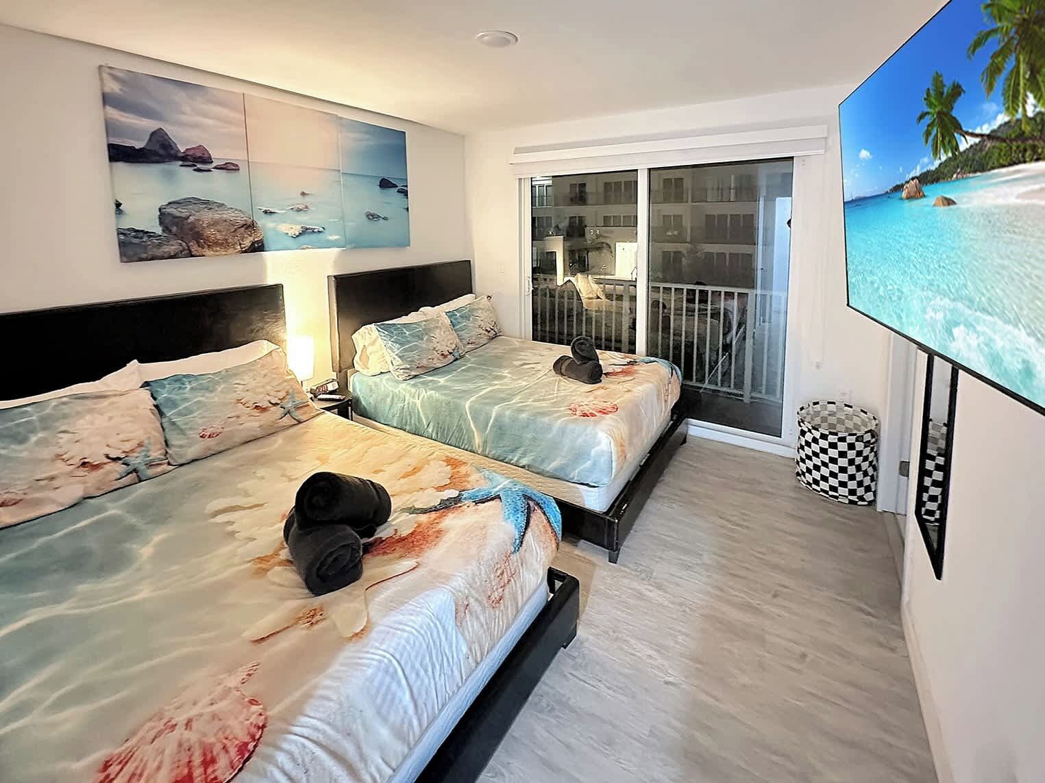 4 bedrooms, iron/ironing board, travel crib, WiFi