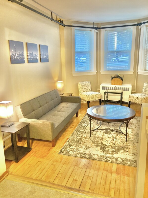 Smart TV, books - Charming 1 Bedroom entire Apartment - 1 Mile from Wrigley (Chicago)