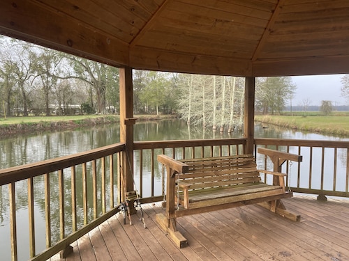 Guesthouse with Pool & Pond on a Farm