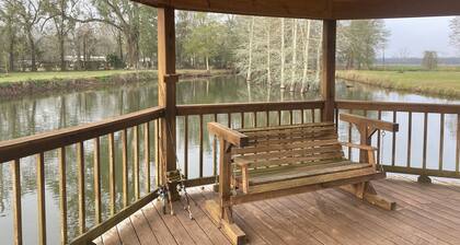 Guesthouse with Pool & Pond on a Farm