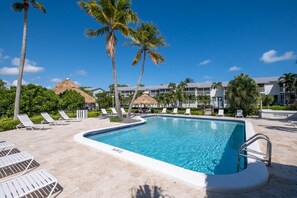 Udendørs pool, opvarmet pool